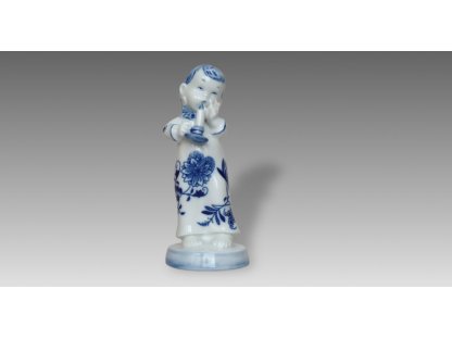 Cibulák Děvčátko se svíčkou 15 cm Originál Český porcelán Dubí