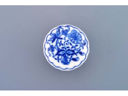 Cibulák dóza pilulník s viečkom 5 cm cibulový porcelán, originálny cibulák Dubí 2. akosť