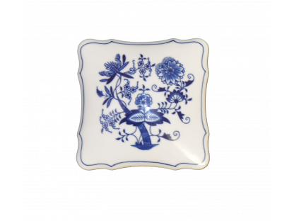 Zwiebelmuster Square box 15x 15cm Original Blue Onion Pattern Bohemia from Dubi 