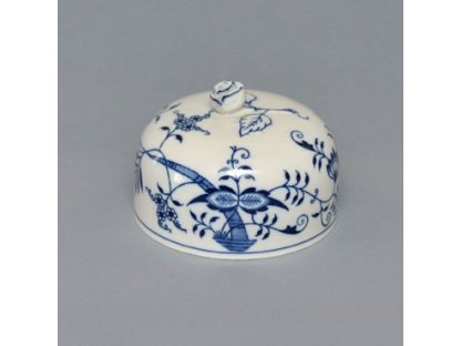 Zwiebelmuster Round cheese box 19cm - top Original Blue Onion Pattern Bohemia from Dubi