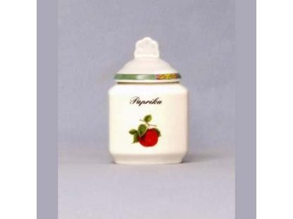 Gewürzglas 0,20l Paprika OBST Bohemia Porzellan Dubí 