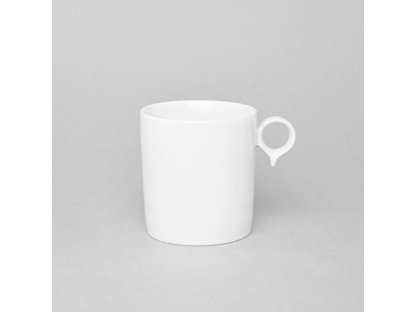 Mug Reset maxi 0.32l 315g WHITE  Bohemia porcelain Dubí 