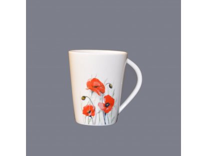 Roland mug 0.27l POPPIES Bohemia porcelain Dubí