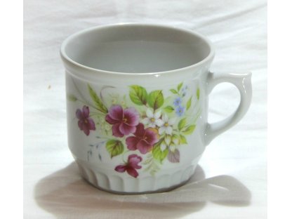 Hrnek s potiskem velký porcelánový Český porcelán a.s. Dubí  Selský Macešky