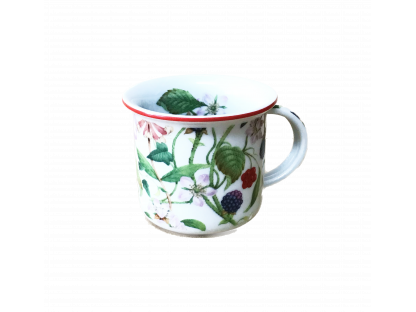 Hrnek Tina 0,10l ŠÍPEK OSTRUŽINA Český porcelán Dubí 