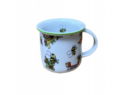 Hrnček Tina 0,10l VČELÍ ÚĽ Český porcelán Dubí