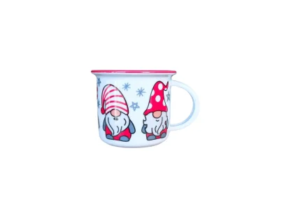 Hrnek Tina 0,10l Skřítek červený Český porcelán Dubí