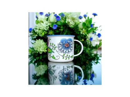 Hrnček Tina 0,10l Nature cibulák Český porcelán Dubí 
