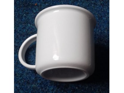 mug Tina 0,25 l white Czech porcelain Dubí