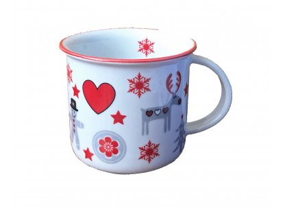 Mug Tina 0.25l CHRISTMAS Bohemia porcelain Dubí