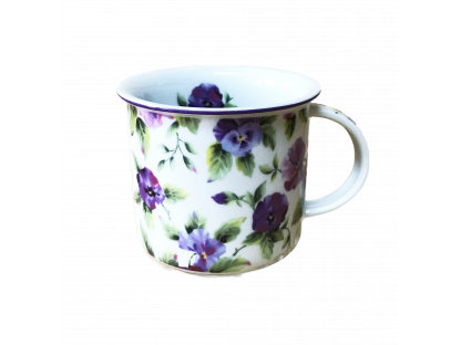 Mug Tina 0.25l PANSY Bohemia porcelain Dubí