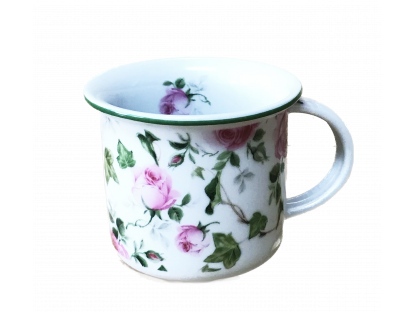 Mug Tina 0.25l ROSES WITH IVY Bohemia porcelain Dubí