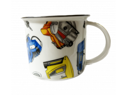 Tasse Tina 0,25l WERKZEUG Bohemia Porzellan Dubí