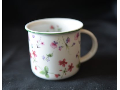 Mug Tina 0.25l SPRING FLOWERS Bohemia porcelain Dubí 
