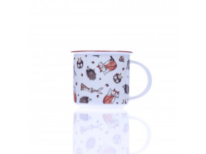 Mug Tina 0.25l SOFT TOYS FROM THE FOREST Bohemia porcelain Dubí