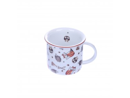 Mug Tina 0.25l SOFT TOYS FROM THE FOREST Bohemia porcelain Dubí