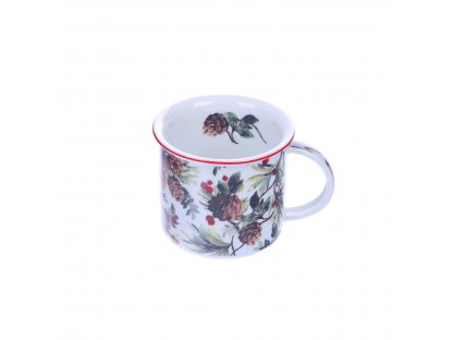 Mug Tina 0.25l PINE CONES Bohemia porcelain Dubí 
