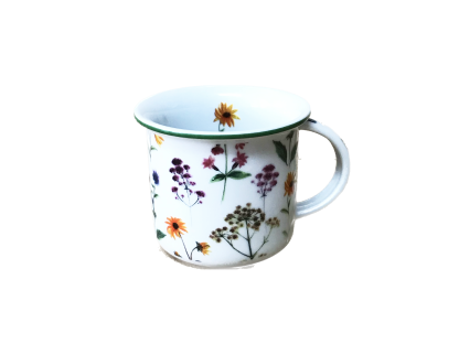 Mug Tina 0.25l MEADOW FLOWERS Bohemia porcelain Dubí 