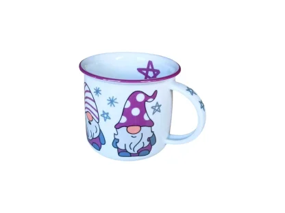 Hrnček Tina 0,25l ŠKRÍTOK FIALOVÝ Český porcelán Dubí