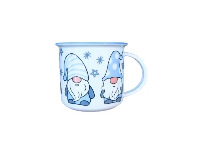Hrnček Tina 0,25l ŠKRÍTOK MODRÝ Český porcelán Dubí