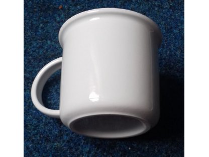 mug Tina 0,38 l white Czech porcelain Dubí