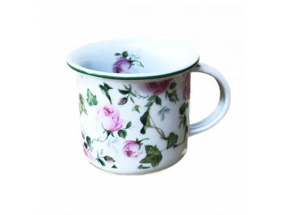 Mug Tina 0.38l ROSES WITH IVY Bohemia porcelain Dubí 