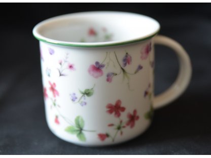 Mug Tina 0.38l SPRING FLOWERS Bohemia porcelain Dubí