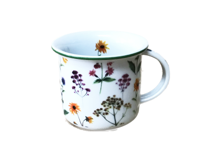 Mug Tina 0.38l MEADOW FLOWERS Bohemia porcelain Dubí