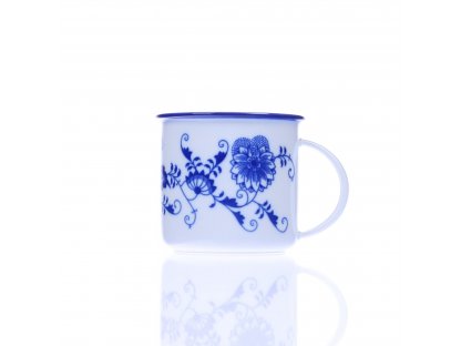 Zwiebelmuster  Tasse Tina 0,38l M groß Original Bohemia Porzellan Dubi Karlsbader 