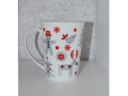 Mug Christmas motif soba Český porcelán a.s. Dubí Erin