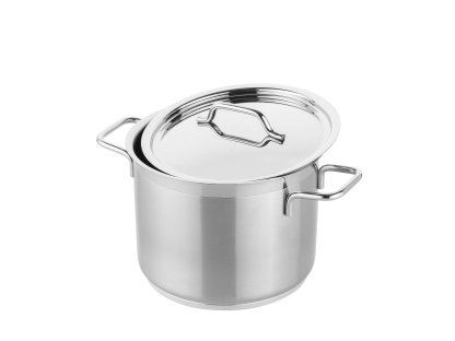 Stainless steel pot 5.6 L with lid Berndorf