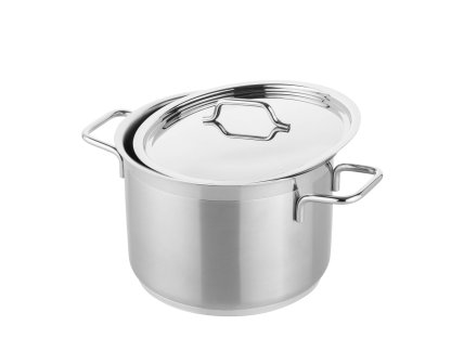 Stainless steel pot 7.2 L with lid Berndorf 