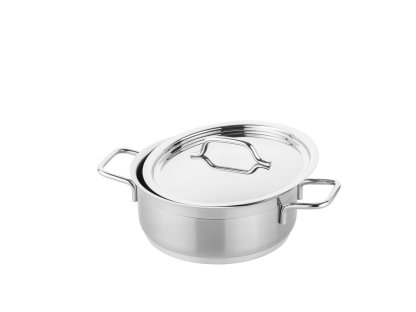 Stainless steel saucepan 2.5 L with lid Berndorf