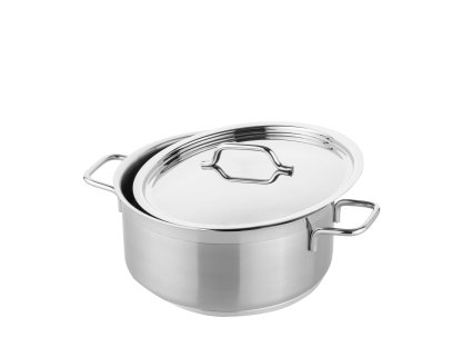 Stainless steel saucepan 5 L with lid Berndorf