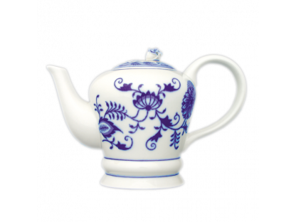 Zwiebelmuste Teekanne FM 0,35l 450g Original Bohemia Porzellan Dubi Karlsbader 