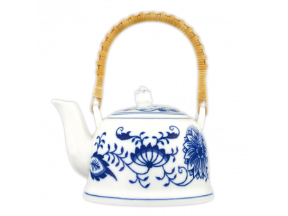 Cibulák Konvice čajová s lýkem  0,35l 440g Originál Český porcelán Dubí 