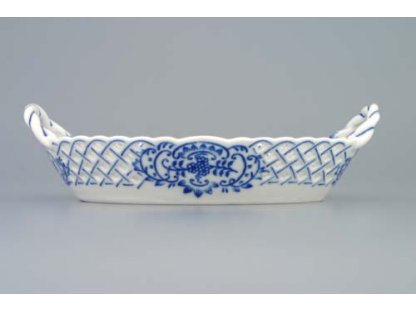 košík cibulák prolamovaný 19 cm originální český porcelán Dubí 2.jakost