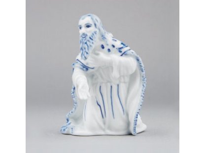 Cibulák Král Melichar12,0 x 7,5 x 11,5 cm 0,160g Originál Český porcelán Dubí 