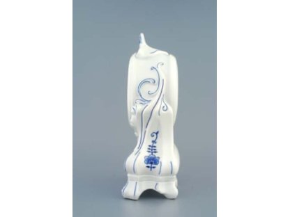Cibulák  Krbové hodiny bez růží 28cm  bez strojku  náhradní díl Originál Český porcelán Dubí 2. jakost