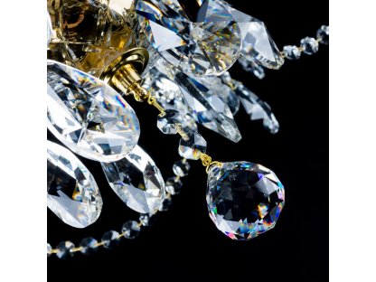 Kristall-Kronleuchter Preciosa 5 Glühbirnen