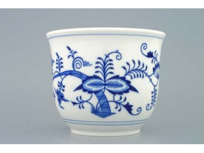 Cibulák kvetináč bez úch a bez nôžky 16 cm cibulový porcelán originálny porcelán Dubí