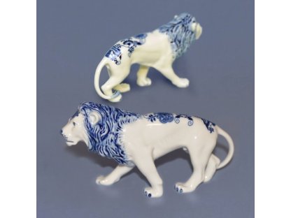 Cibulák Lev 12cm Originálny Český Porcelán Dubí