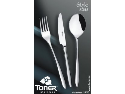 Dining spoon Style Toner 1 piece stainless steel 6055