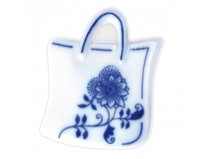 Cibulák Magnetka Nákupná taška 6,2cm Originálny Český Porcelán Dubí 