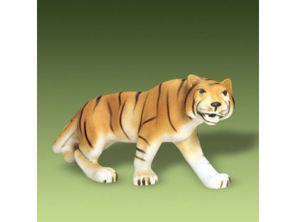 MALY TYGR 17,0 x 6,0 x 8,0 cm Český porcelán Dubí 