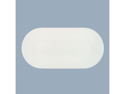 Bohemia oval bowl, small 30 x 15 cm 370g White design by prof. arch. Jiří Pelc Bohemia Porcelain from Dubi