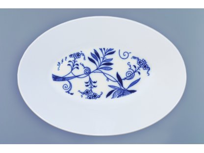 Misa Bohemia oválna na špagety 28 x 20 cm, výška 4,8 cm, 760 g Cobalt design prof. arch. Jiří Pelc  Český Porcelán Dubí 
