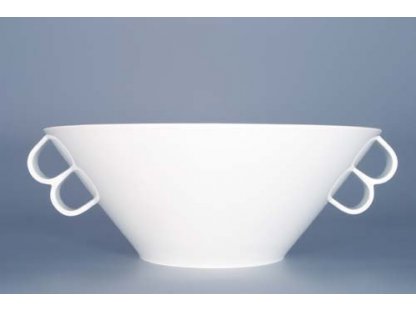 Bohemia salad bowl, small 1l White design by prof. arch. Jiří Pelc Bohemia Porcelain from Dubi 