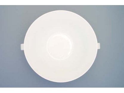 Misa Bohemia šalátová, veľká 1,7 l 800g White design prof. arch. Jiří Pelc  Český Porcelán Dubí 