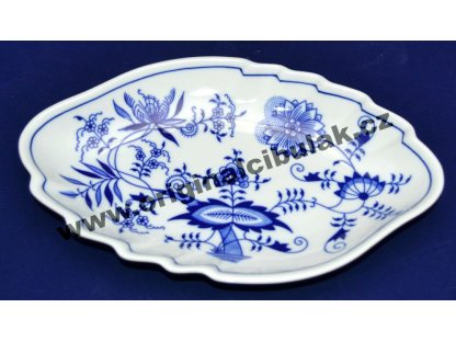 mísa cibulák dvojlist 24 cm originální český porcelán Dubí 2.jakost